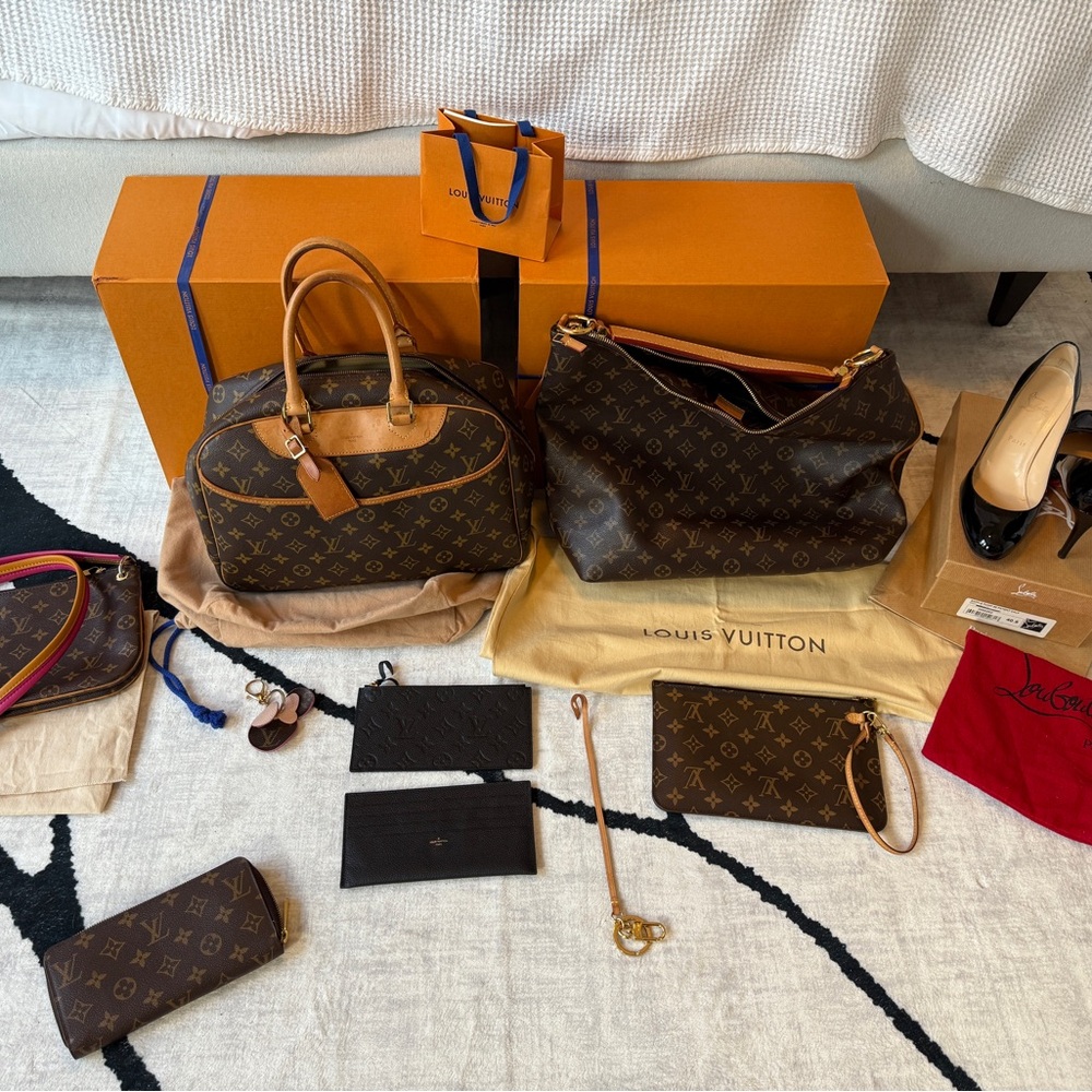 Louis Vuitton Brown Monogram Satchel